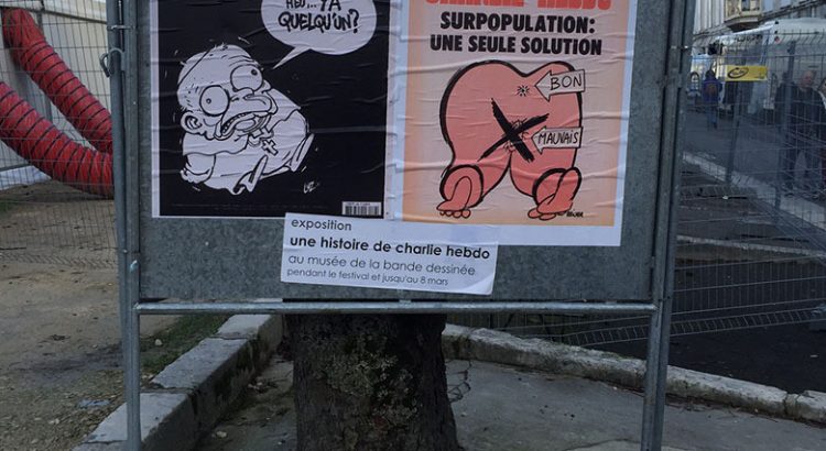 Quand le Festival d'Angoulême rend hommage à Charlie Hebdo, c'est beau !