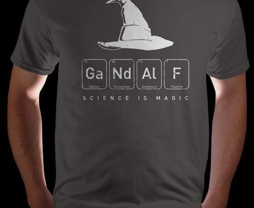 Etrennes 2017 : Osez les t-shirts scientifiques ET rigolos