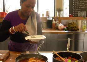 Bananes au zeste de citron, flambées au vieux rhum