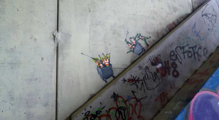 Les graffitis hilarants sur la DDE belge !