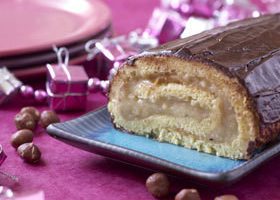 Bûche à la noisette