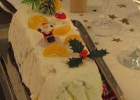 Bûche glacée clémentines, oranges, chocolat de lili - %%sitename%%