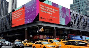 Campagne publicitaire truculente de Spotify