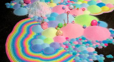 Cet artiste utilise des milliers de bonbons pour créer ces uni - %%sitename%%