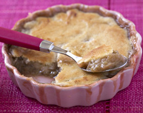 Cobbler-a-la-rhubarbe