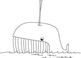 Coloriage : Baleine Coloriage baleine à imprimer - %%sitename%%