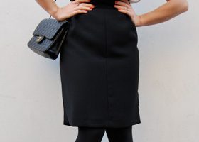 LA question mode : comment je porte ma jupe crayon ?