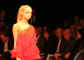 Coulisses et défilé de Gaspard Yurkievich