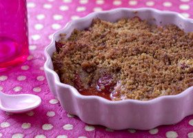 Crumble de fraises au pain d'épices - %%sitename%%