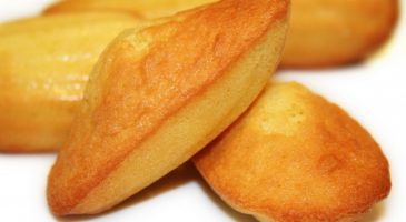 Des madeleines au citron pour le goûter
