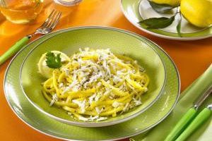 Des pâtes au citron oui, mais avec raffinement !