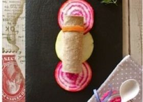 Galette de saumon fumé, fromage frais de pousses d'épinard et aneth - %%sitename%%