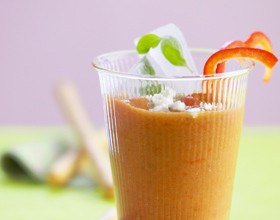 Gaspacho-de-legumes-a-la-mozzarella