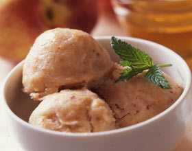 Glace-peche-gingembre