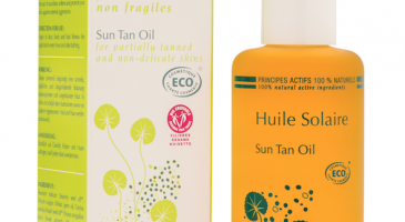Hâlée au soleil...avec l'huile solaire Centella !