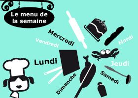 Le menu de la semaine - %%sitename%%