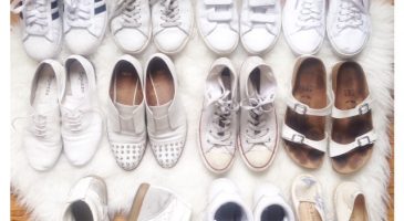 J'ai un problème avec les chaussures blanches.