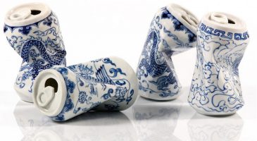 Les canettes en céramique de l'artiste Lei Xue, entre traditio - %%sitename%%