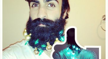 Pourquoi avoir un sapin de Noël quand on a un mec barbu ?