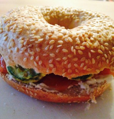 Recette-mon-bagel-au-saumon