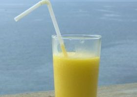 Smoothie à l'abricot et au lait d'amandes