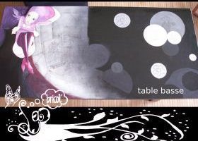 Table basse 'à la manga'