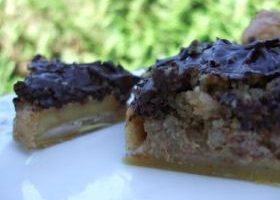 Tarte pommes noix et chocolat - %%sitename%%