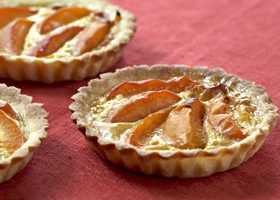 Tartelettes aux abricots et amandes