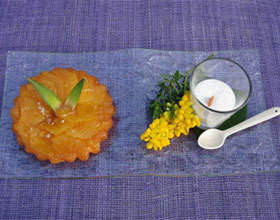 Tatin-d-ananas-emulsion-coco-par-Sandrineba