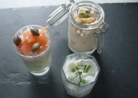Trio de verrines