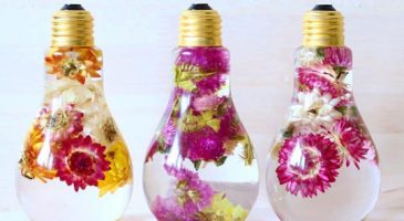 Une fleuriste japonaise recycle des ampoules pour conserver de - %%sitename%%