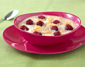 Veloute-de-melon-aux-framboises