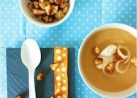 Velouté de panais et rutabaga, croûtons épicés - %%sitename%%