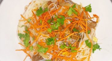 Vermicelles de riz façon bo bun
