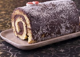 Bûche de Noël au chocolat