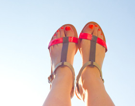 chaussures-fluo