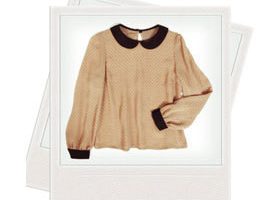 Coup de coeur mode : une blouse à col claudine à moins de 30 e - %%sitename%%