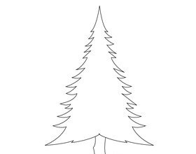 coloriage-sapin