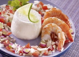 La faisselle, petits légumes et crevettes - %%sitename%%