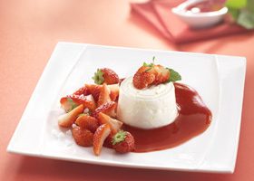 La faisselle aux fruits rouges et son coulis - %%sitename%%