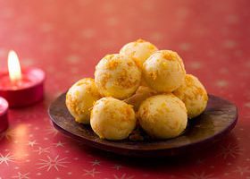 Truffes à l'orange et safran