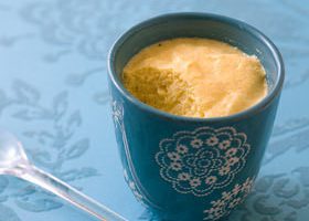 Mousse à la mangue et ricotta