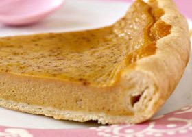 Tarte au potiron et au sirop d'érable - %%sitename%%