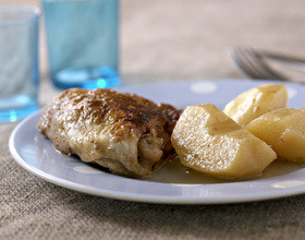poulet-au-cidre