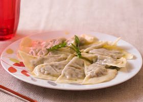 Raviolis aux champignons, Comté et noix