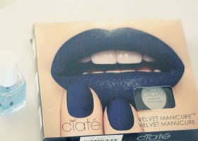 J'ai testé... la manucure velours Ciaté !