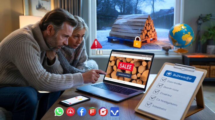 Bois de chauffage : ce faux site livraisondebois.com et des promos à -52 % piègent les ménages, la DGCCRF épingle 185 acteurs