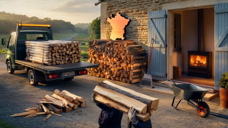 Bois de chauffage : voici les prix 2025 du stère, de 92 à 117 euros selon les régions, et ce facteur caché qui fait grimper la note