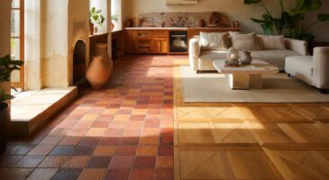 Carrelage imitation bois : ce best-seller cède du terrain en 2025, Maisons du Monde et Habitat misent sur des matières plus vraies