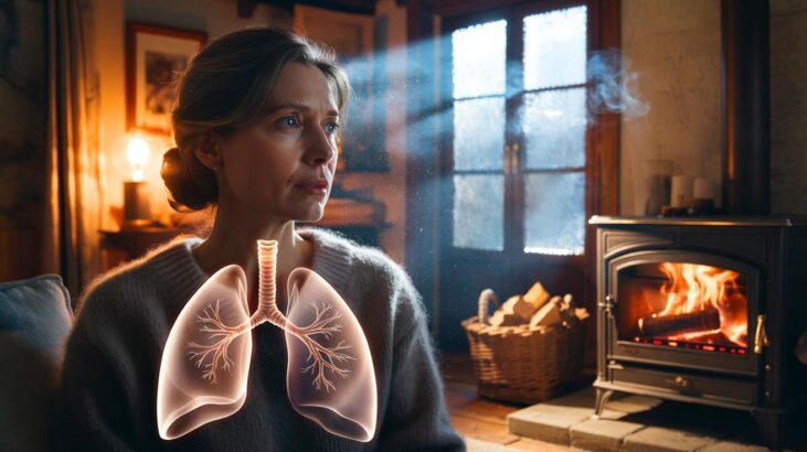 Ce chauffage au bois très utilisé lié à 43 % de risque en plus de cancer du poumon chez les femmes selon la science